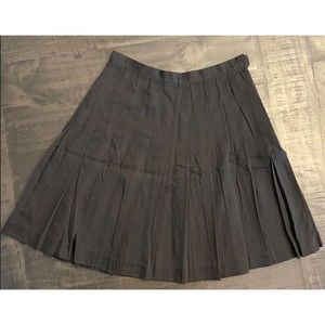 Michele Vintage 90's Black Pleated Skirt - Sz 10